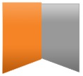 Orange / Grey